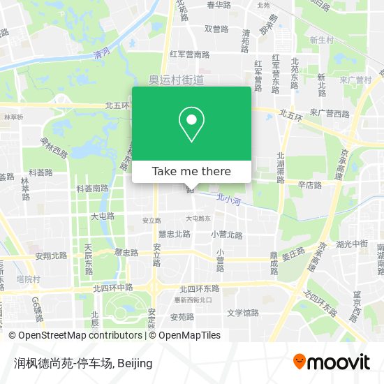 润枫德尚苑-停车场 map