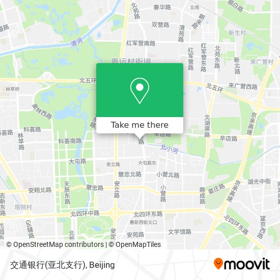 交通银行(亚北支行) map