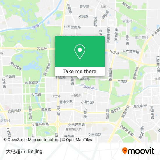 大屯超市 map