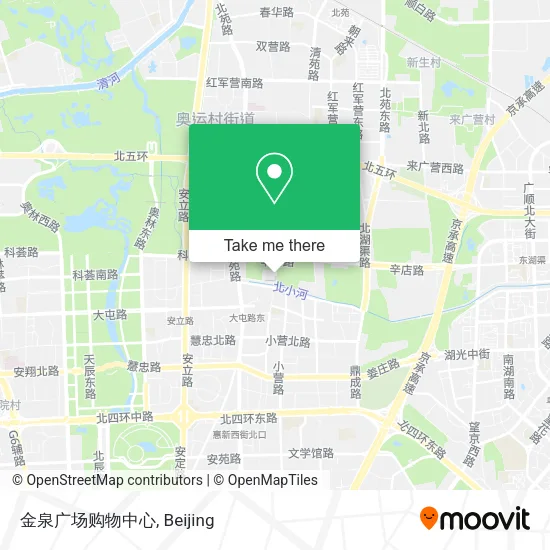 金泉广场购物中心 map