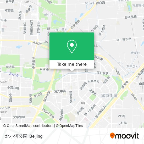 北小河公园 map