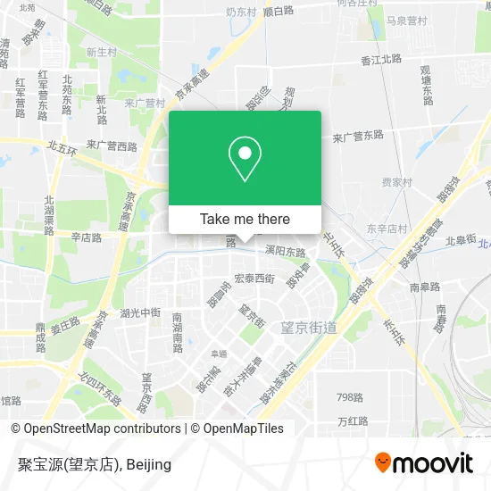 聚宝源(望京店) map