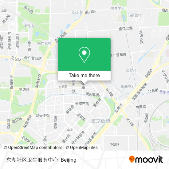 东湖社区卫生服务中心 map