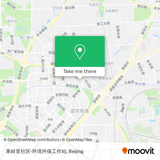 果岭里社区-环境环保工作站 map