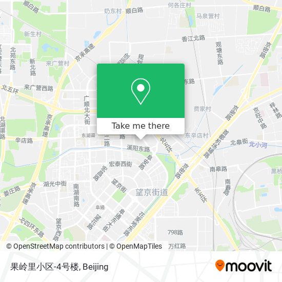 果岭里小区-4号楼 map