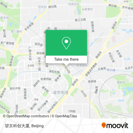 望京科创大厦 map