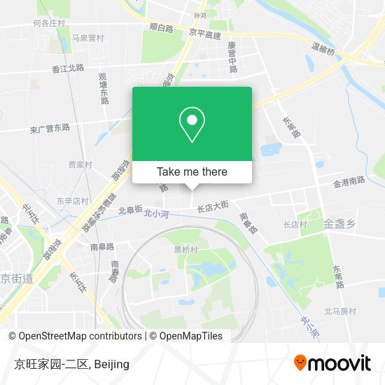 京旺家园-二区 map