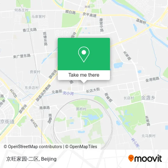 京旺家园-二区 map