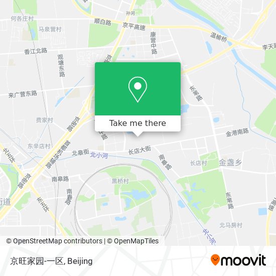 京旺家园-一区 map