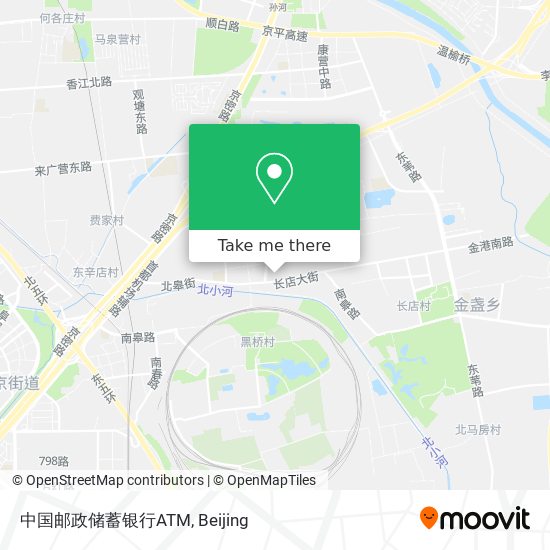中国邮政储蓄银行ATM map