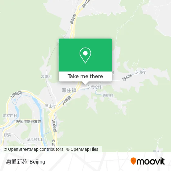惠通新苑 map