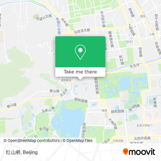 红山桥 map
