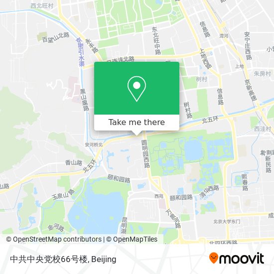 中共中央党校66号楼 map