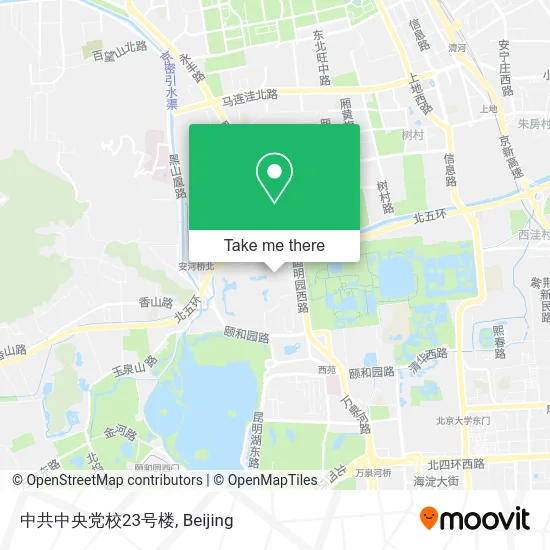 中共中央党校23号楼 map