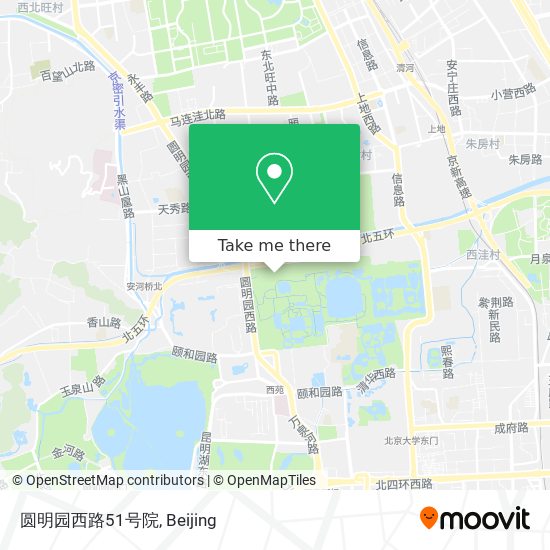 圆明园西路51号院 map