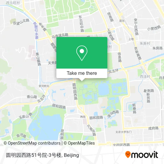 圆明园西路51号院-3号楼 map