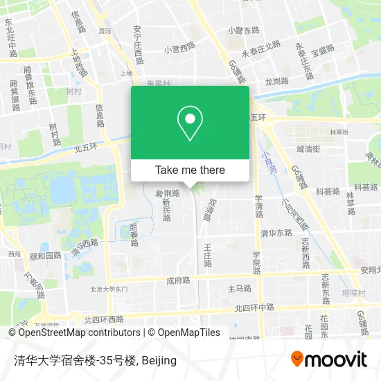 清华大学宿舍楼-35号楼 map