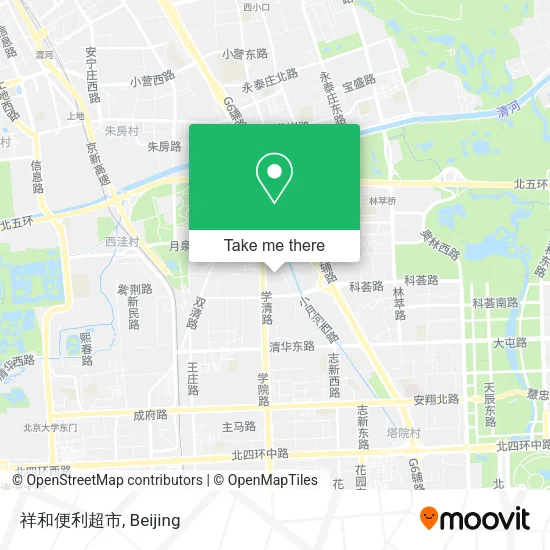 祥和便利超市 map