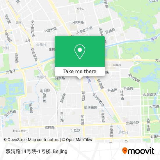 双清路14号院-1号楼 map