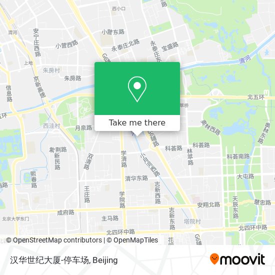 汉华世纪大厦-停车场 map