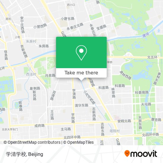 学清学校 map