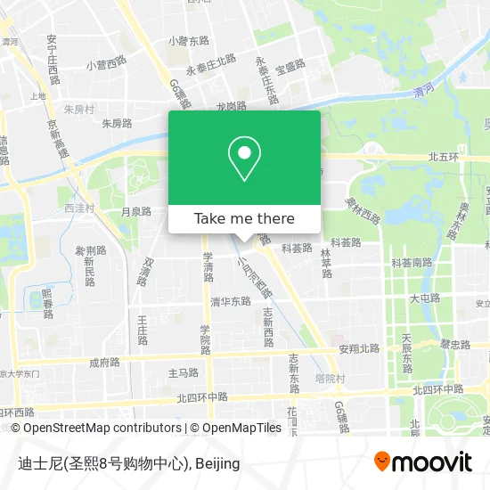 迪士尼(圣熙8号购物中心) map