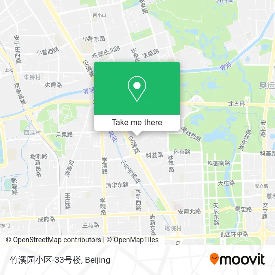 竹溪园小区-33号楼 map