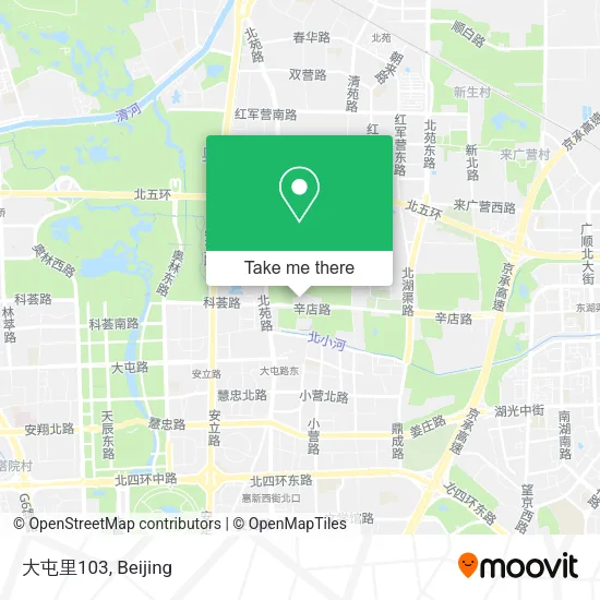 大屯里103 map