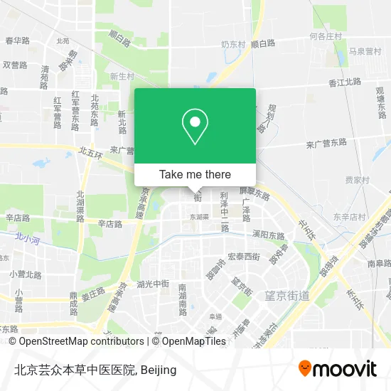 北京芸众本草中医医院 map