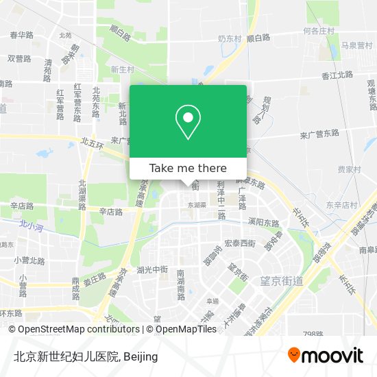 北京新世纪妇儿医院 map