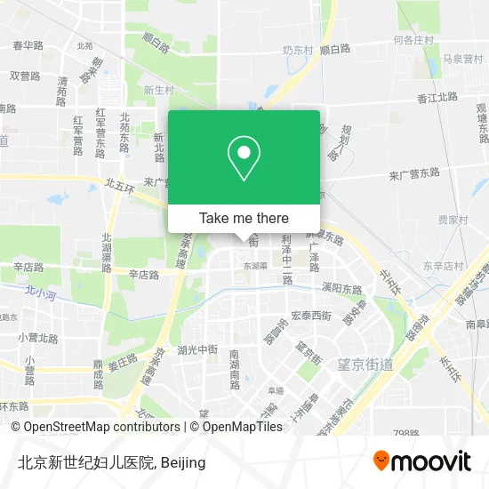北京新世纪妇儿医院 map
