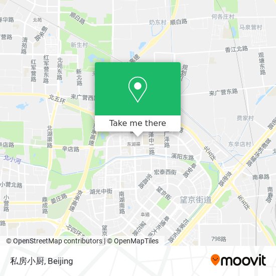 私房小厨 map