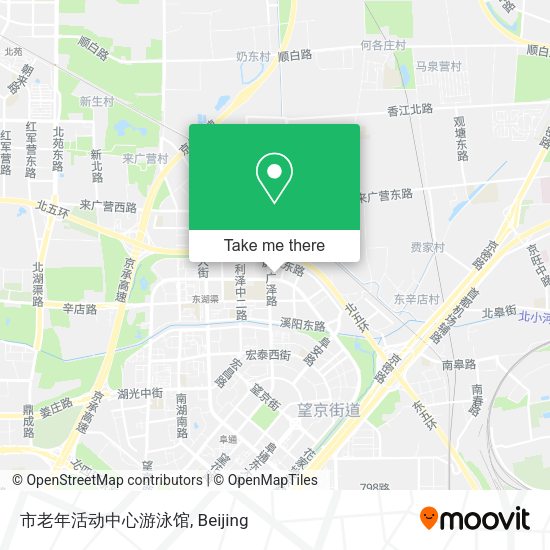 市老年活动中心游泳馆 map