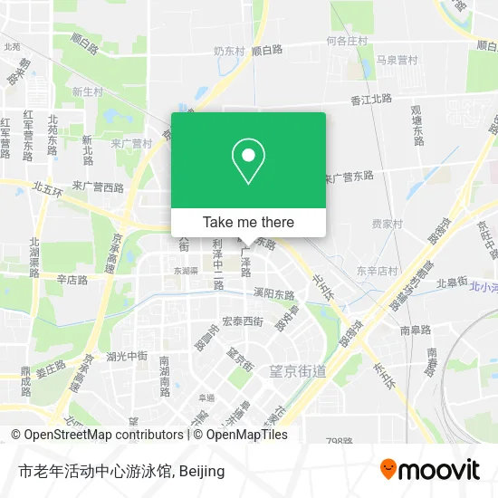 市老年活动中心游泳馆 map