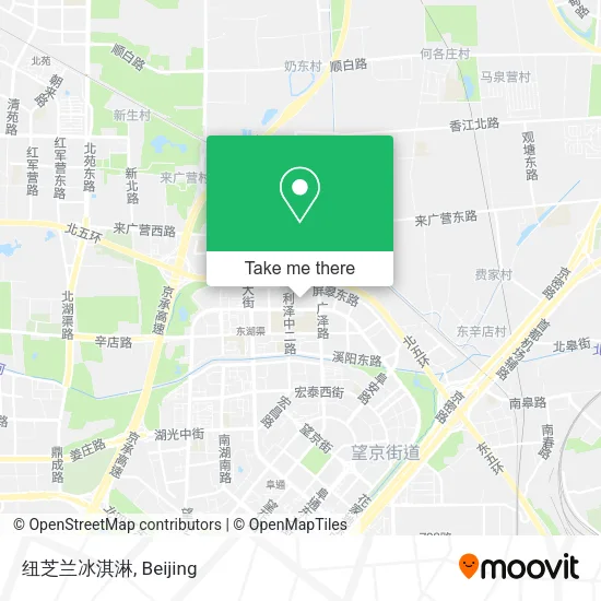 纽芝兰冰淇淋 map