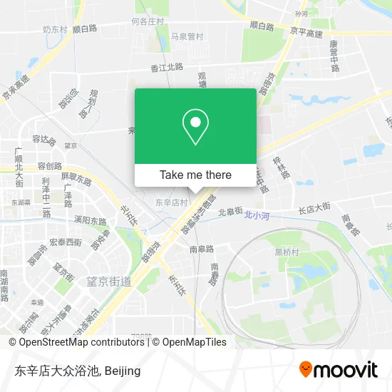 东辛店大众浴池 map