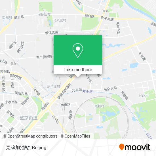 壳牌加油站 map