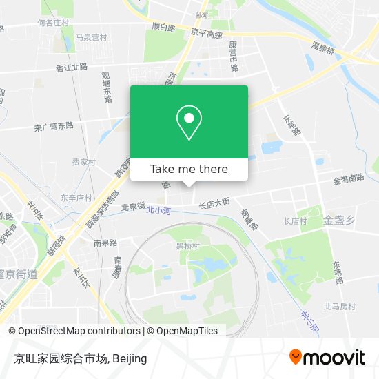 京旺家园综合市场 map