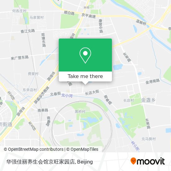 华强佳丽养生会馆京旺家园店 map