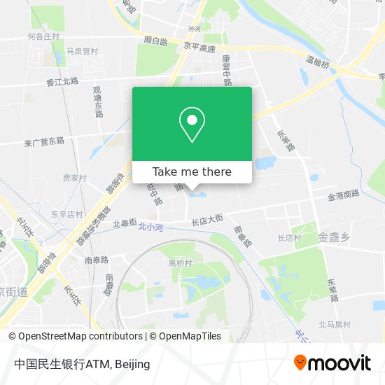 中国民生银行ATM map