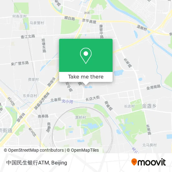 中国民生银行ATM map