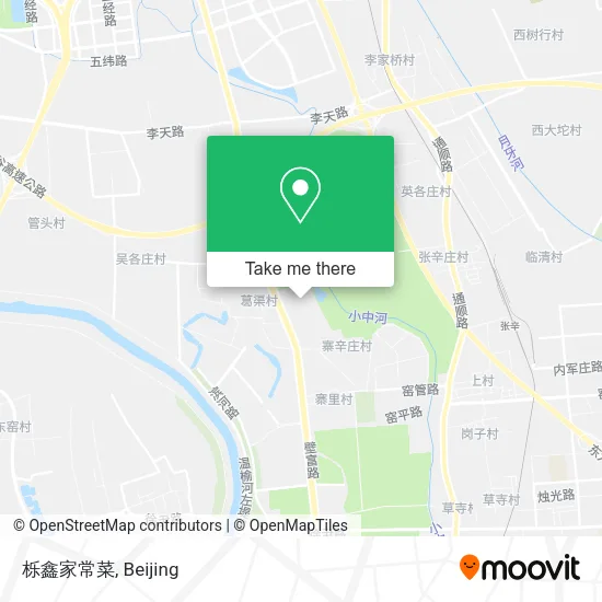 栎鑫家常菜 map
