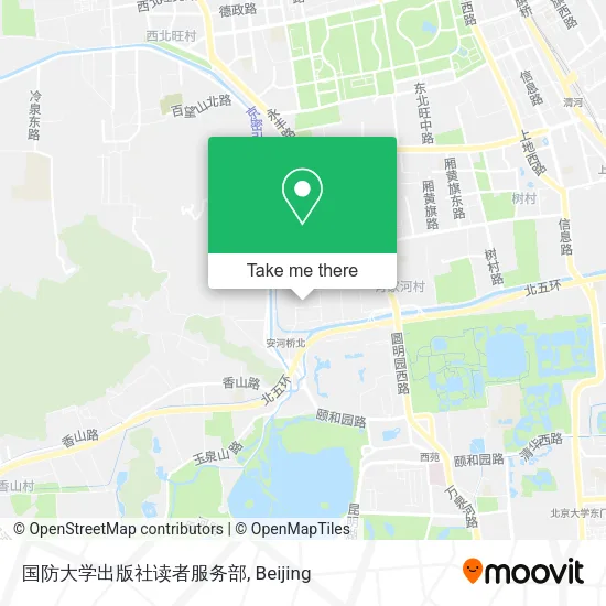 国防大学出版社读者服务部 map