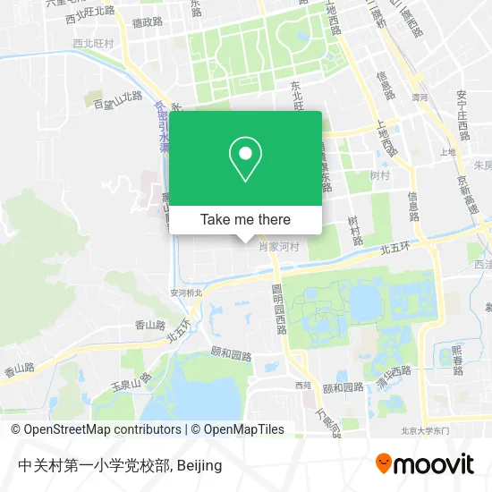 中关村第一小学党校部 map