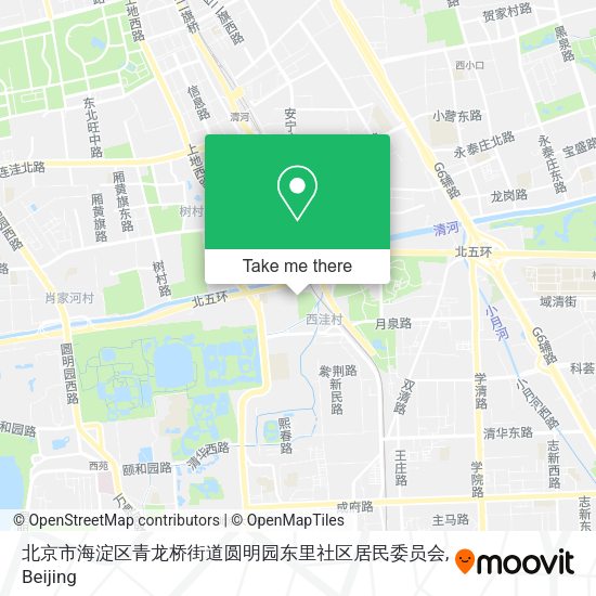 北京市海淀区青龙桥街道圆明园东里社区居民委员会 map