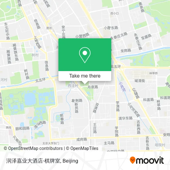 润泽嘉业大酒店-棋牌室 map