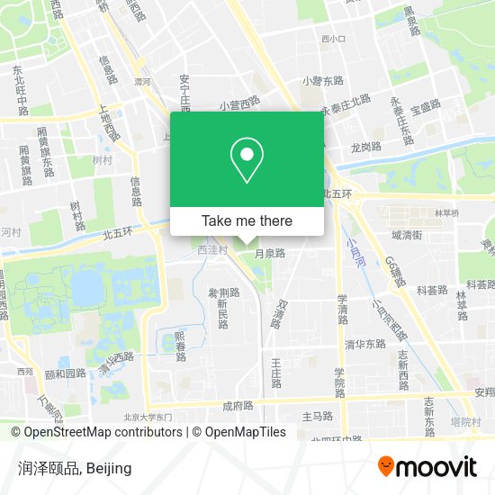 润泽颐品 map