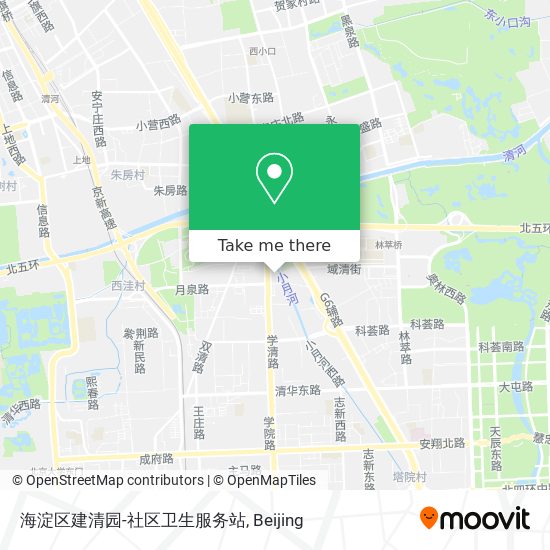 海淀区建清园-社区卫生服务站 map