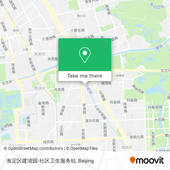 海淀区建清园-社区卫生服务站 map