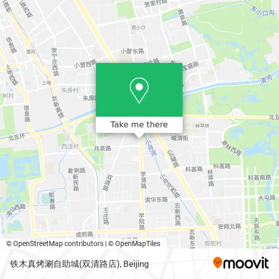铁木真烤涮自助城(双清路店) map